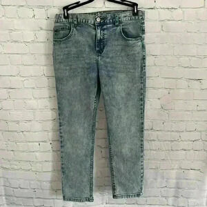Wonder Nation Boys Jeans Acid Wash Size Slim 12 Husky Stretch